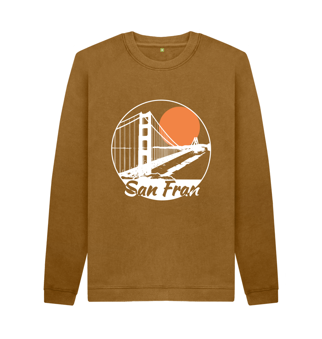 San Francisco Art Jumper Golden Gate Bridge Landscape