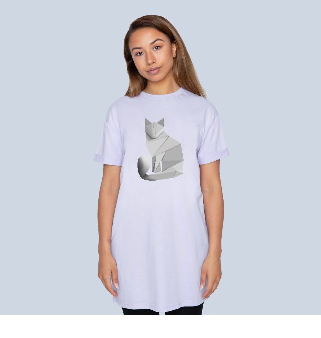 cat tshirt dress