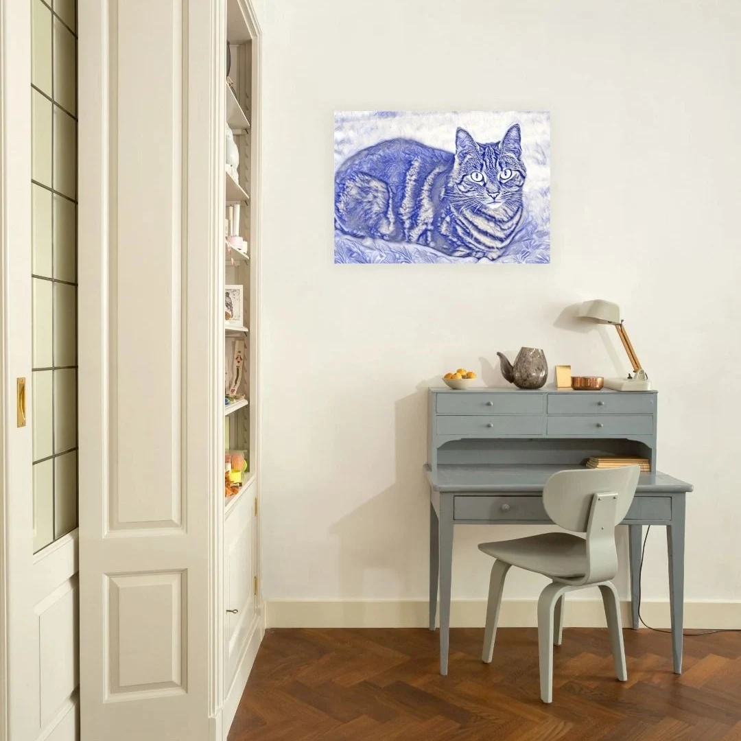 Teemill Cat Wall Art Cat Wall Art