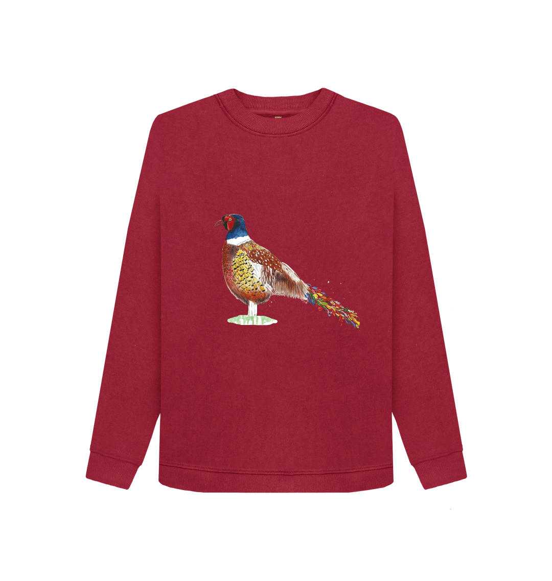 Joules navy pheasant outlet jumper