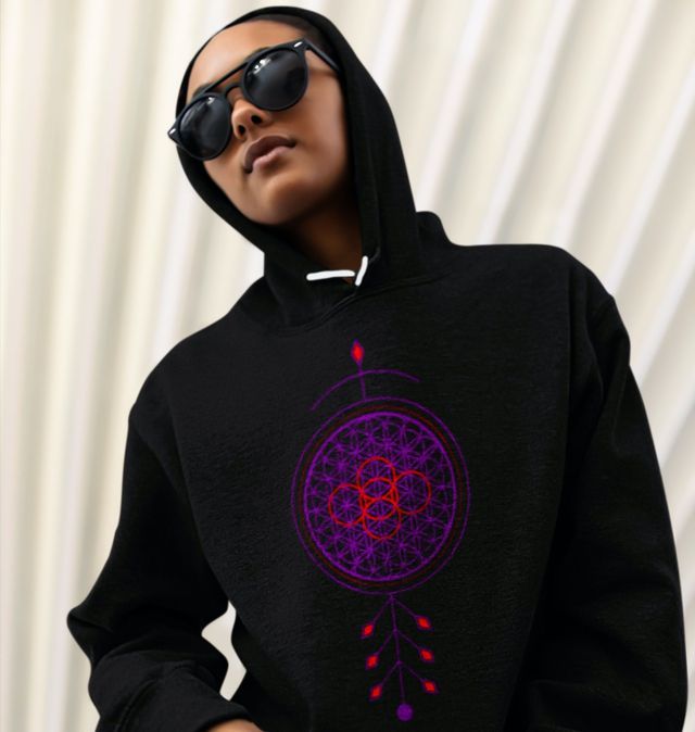Sacred Geometry 'Celtic Knot' Hoodie Women's | idusem.idu.edu.tr
