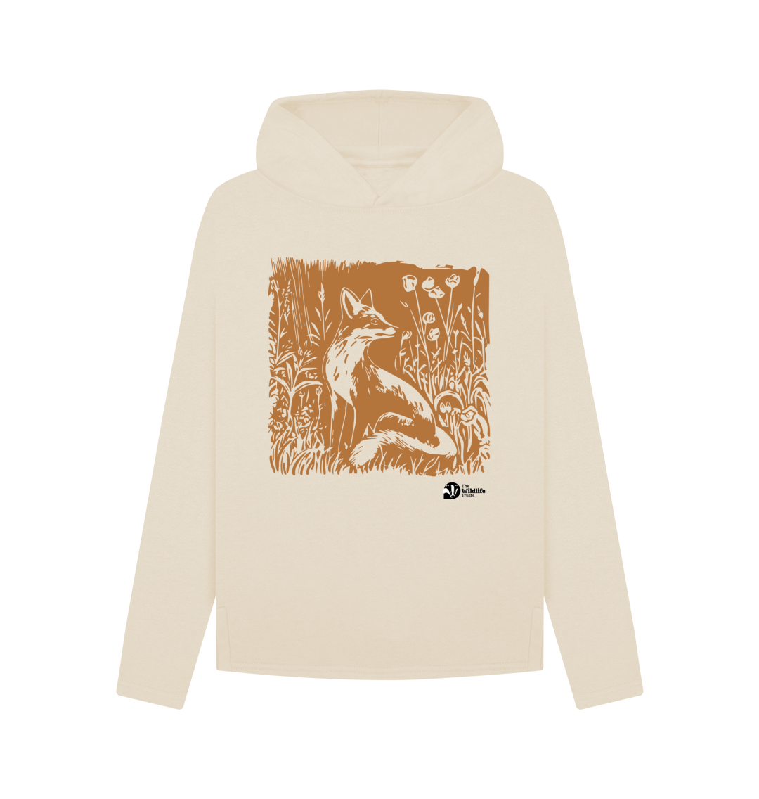 Red Fox Relaxed Fit Hoodie