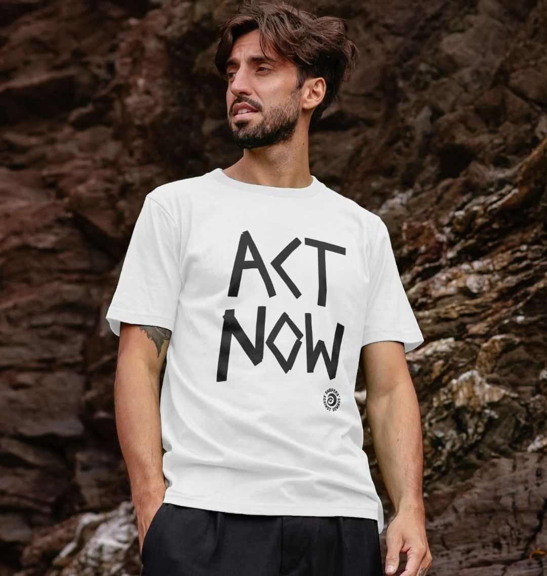 liv Donation Motherland SAS | Men's Act Now T-shirt