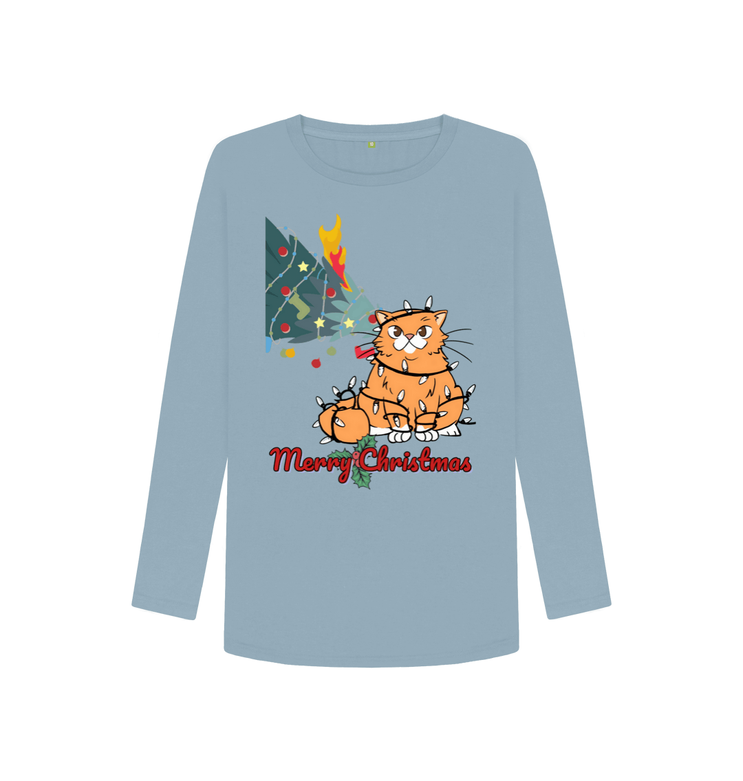 Long sleeve 2024 cat shirt