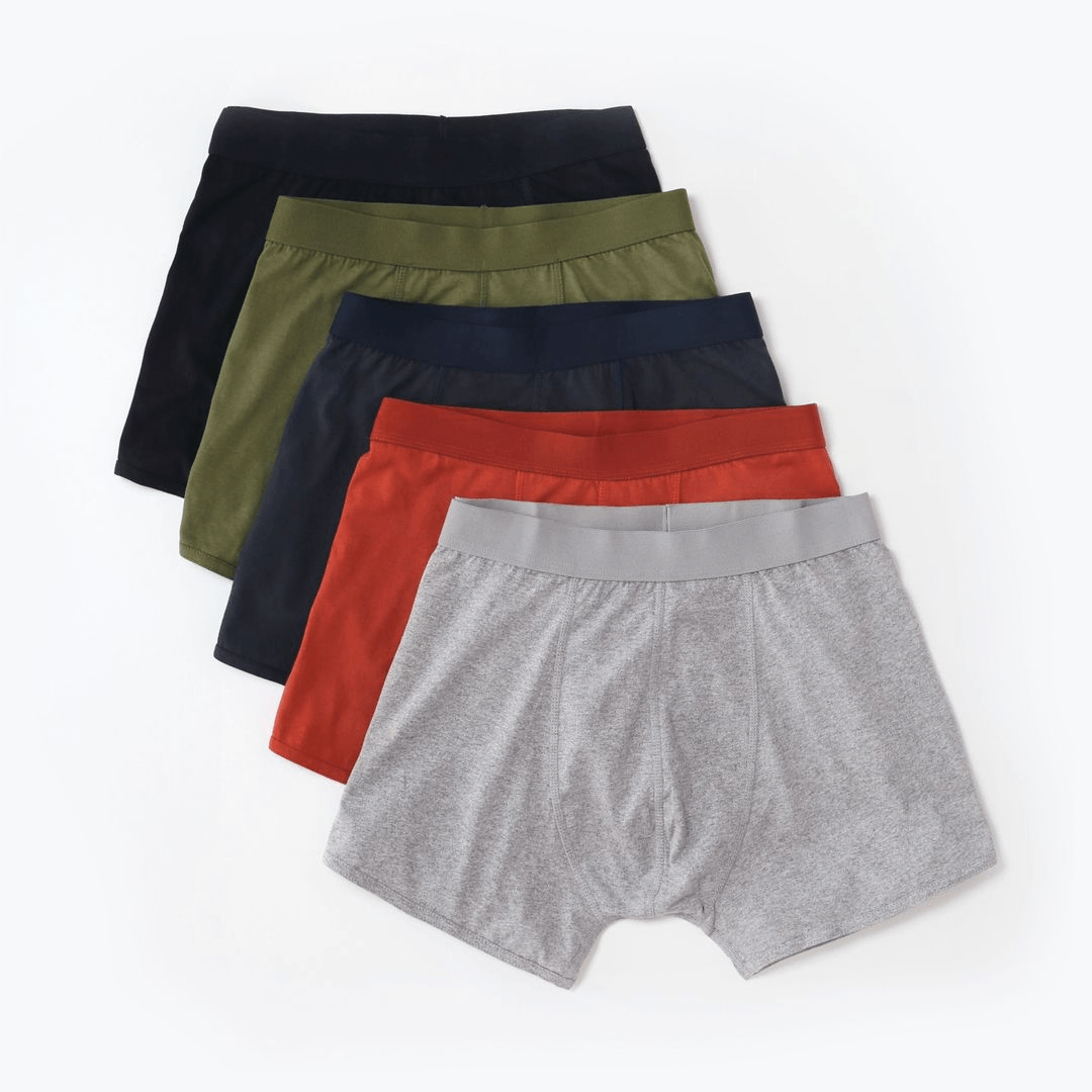 Mens boxer shorts cotton hot sale