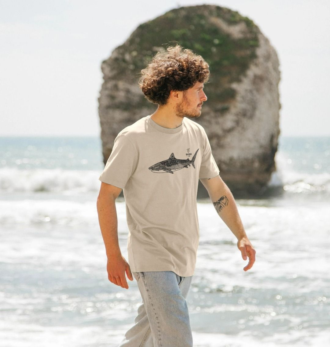 Men s Shark T shirts Official Shark Trust Shop