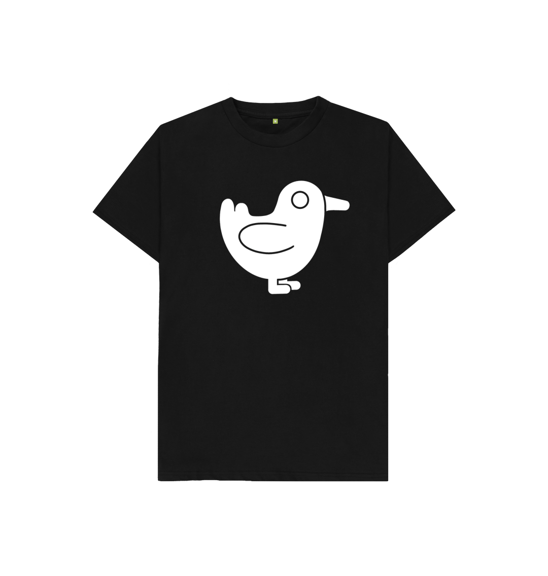 ★ SHALOM★ White Duck In Trouble Tee FLAT Ghost Duck - Kids' Basic T-Shirt.