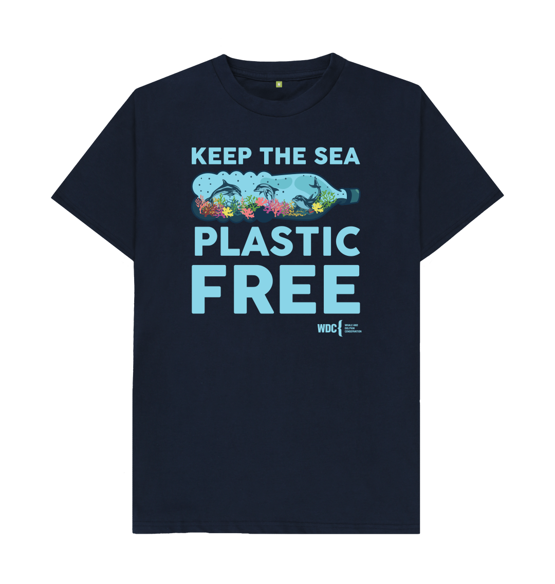Keep The Sea plastic Free 100% Cotton Jersey Short Sleeve T-Shirt