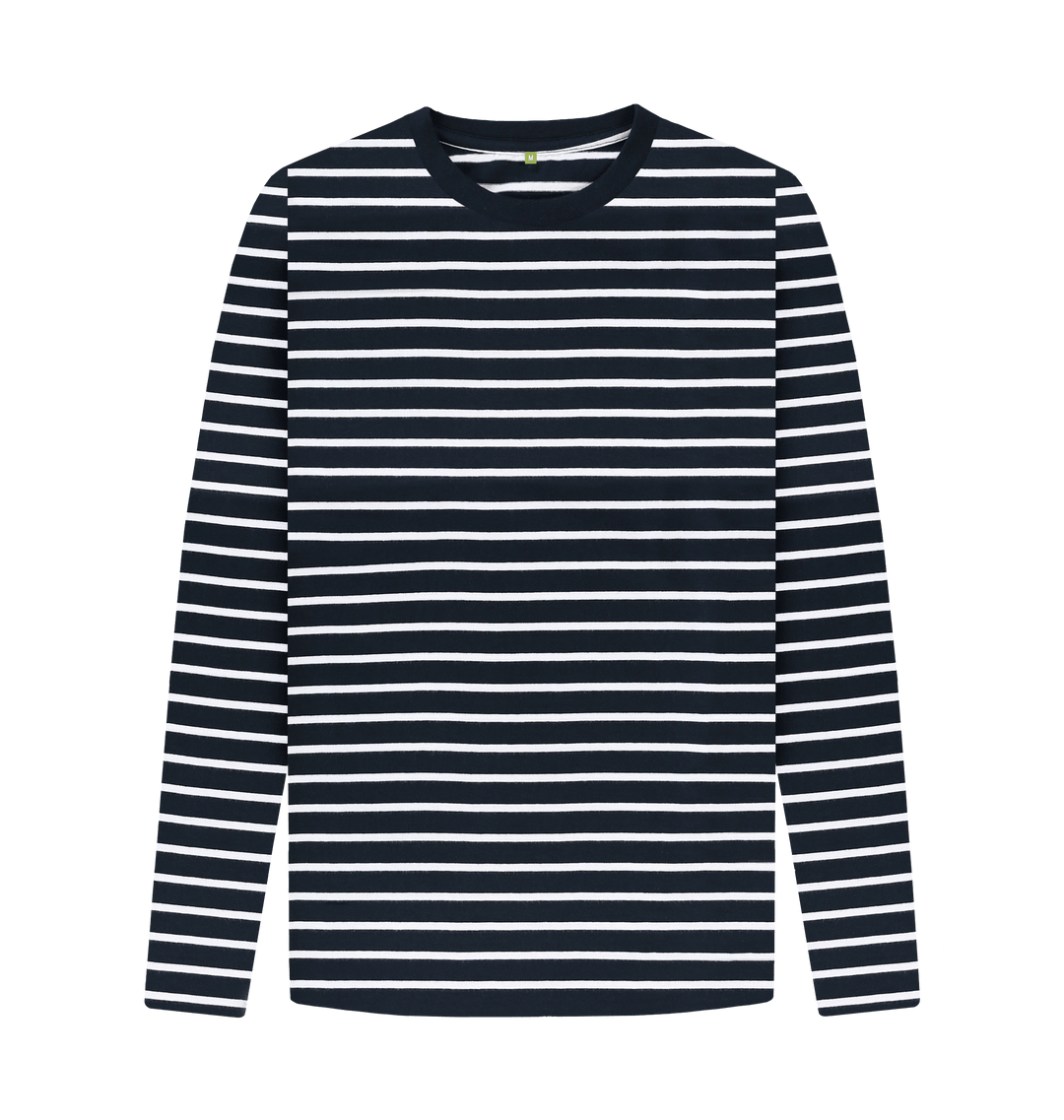 Men's Organic Striped Long Sleeve Tee 