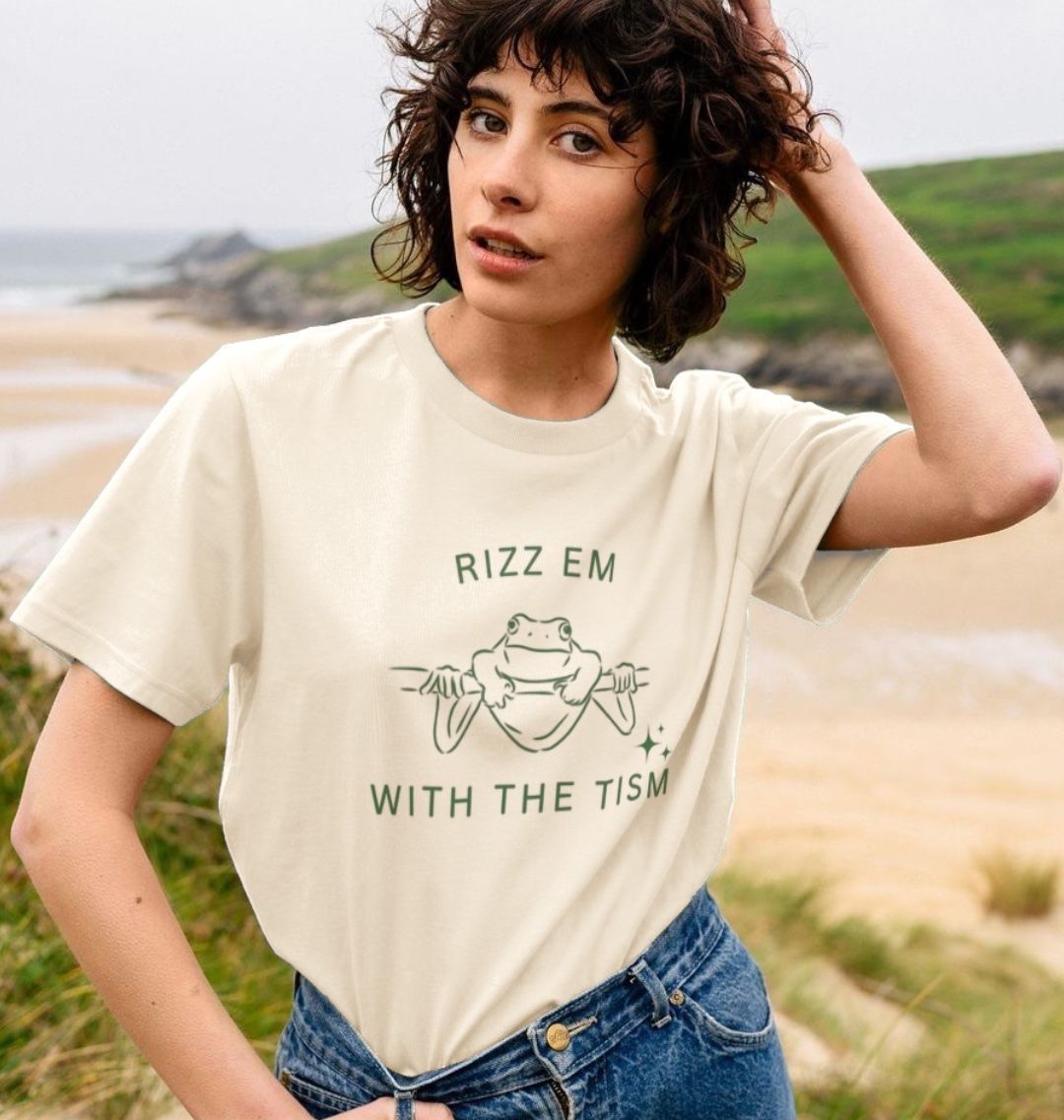 Stay Groovy Women's Boxy Frog T-shirt