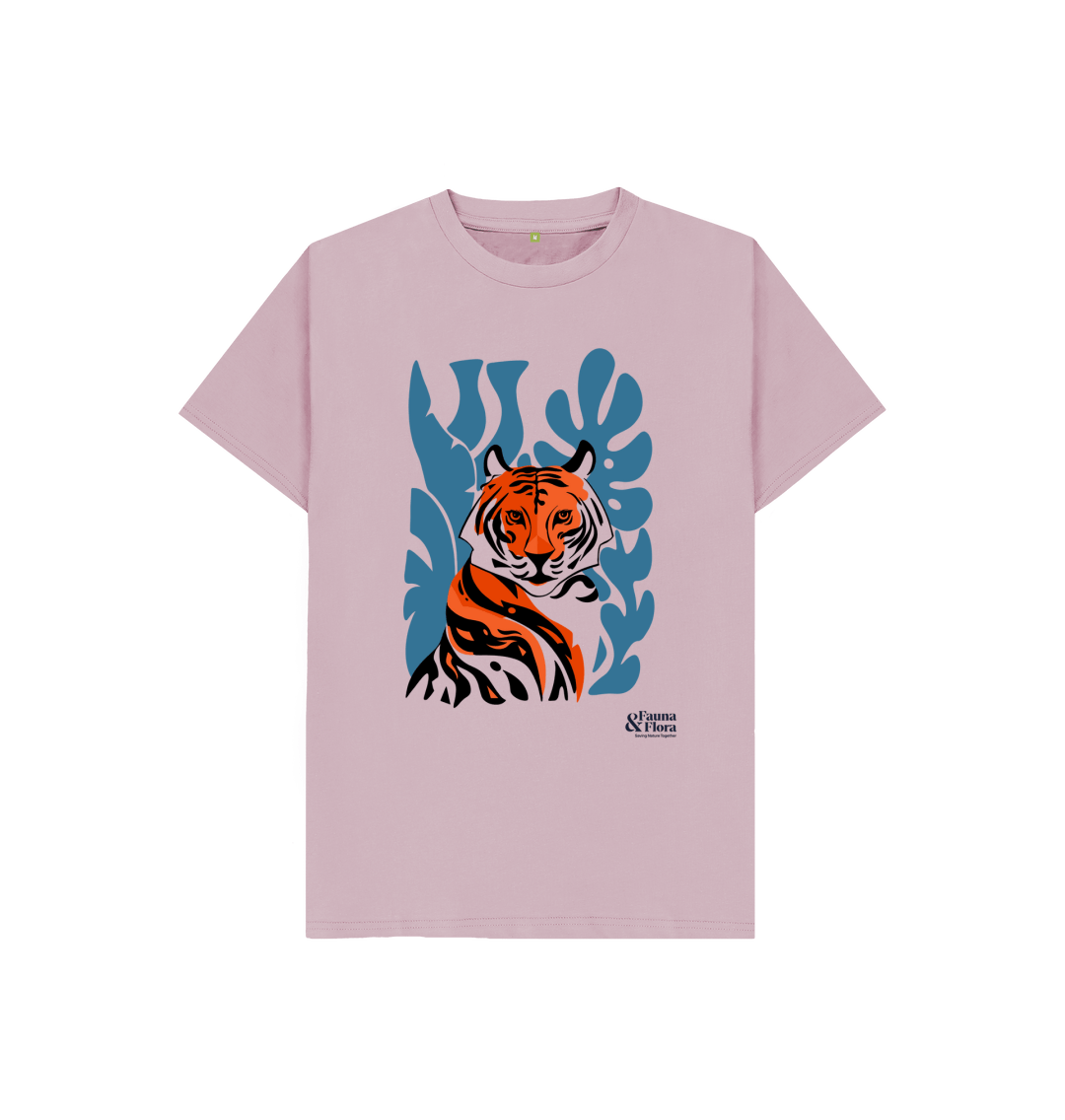 Tiger Face Spirit Animal Toddler T-Shirt - 100% Cotton Infant Tee
