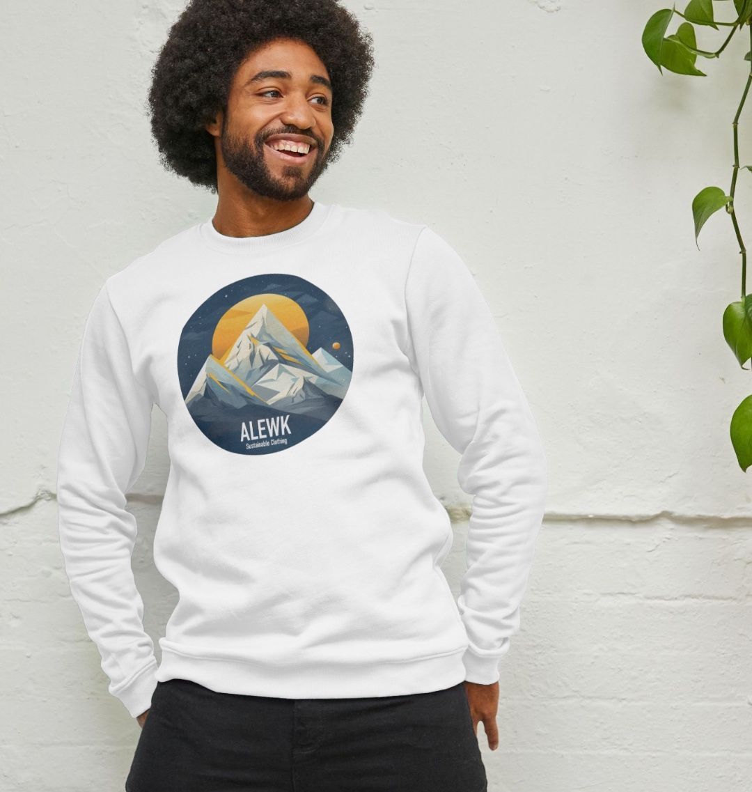 Organic cotton discount crew neck jumper