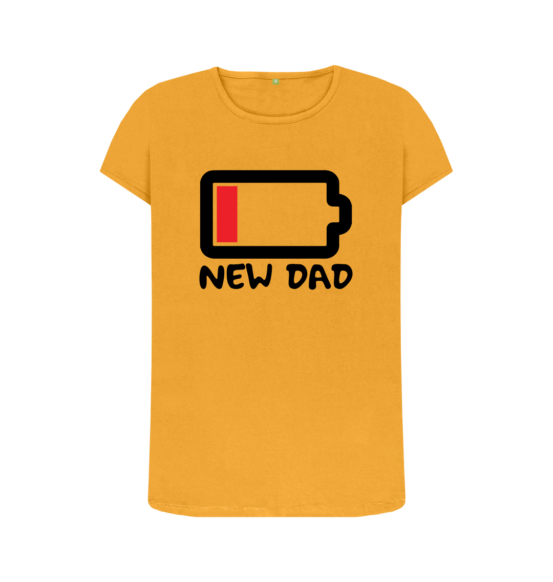 dad low battery shirt