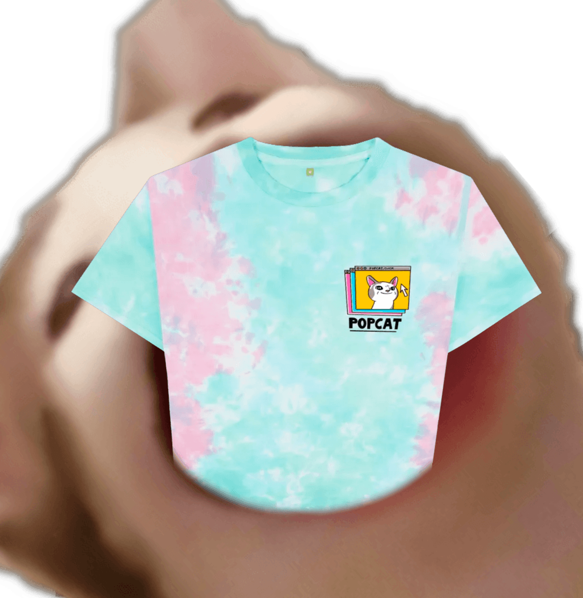 Click For Merch Button POPCAT.CLICK Merch