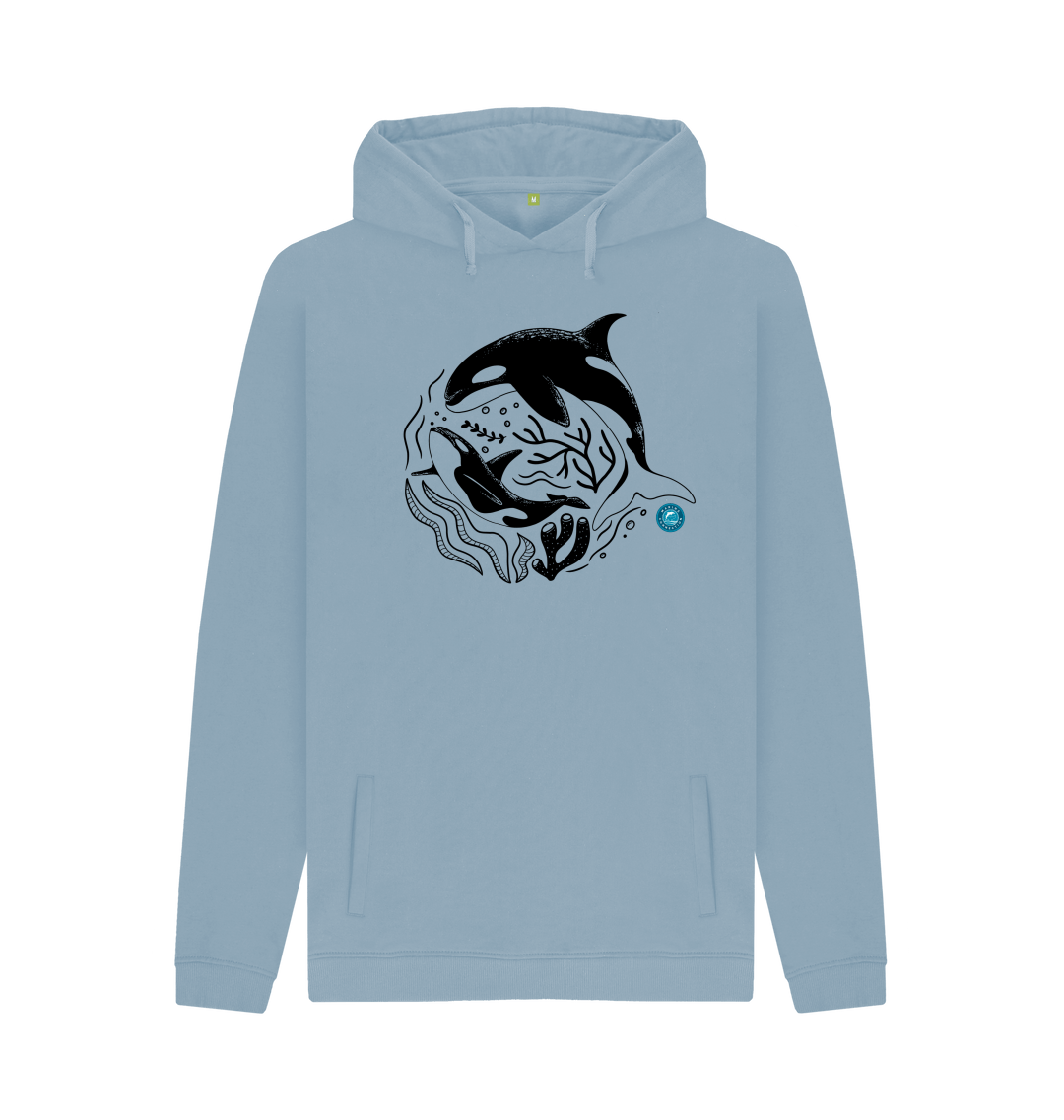 Orca 2025 whale hoodie