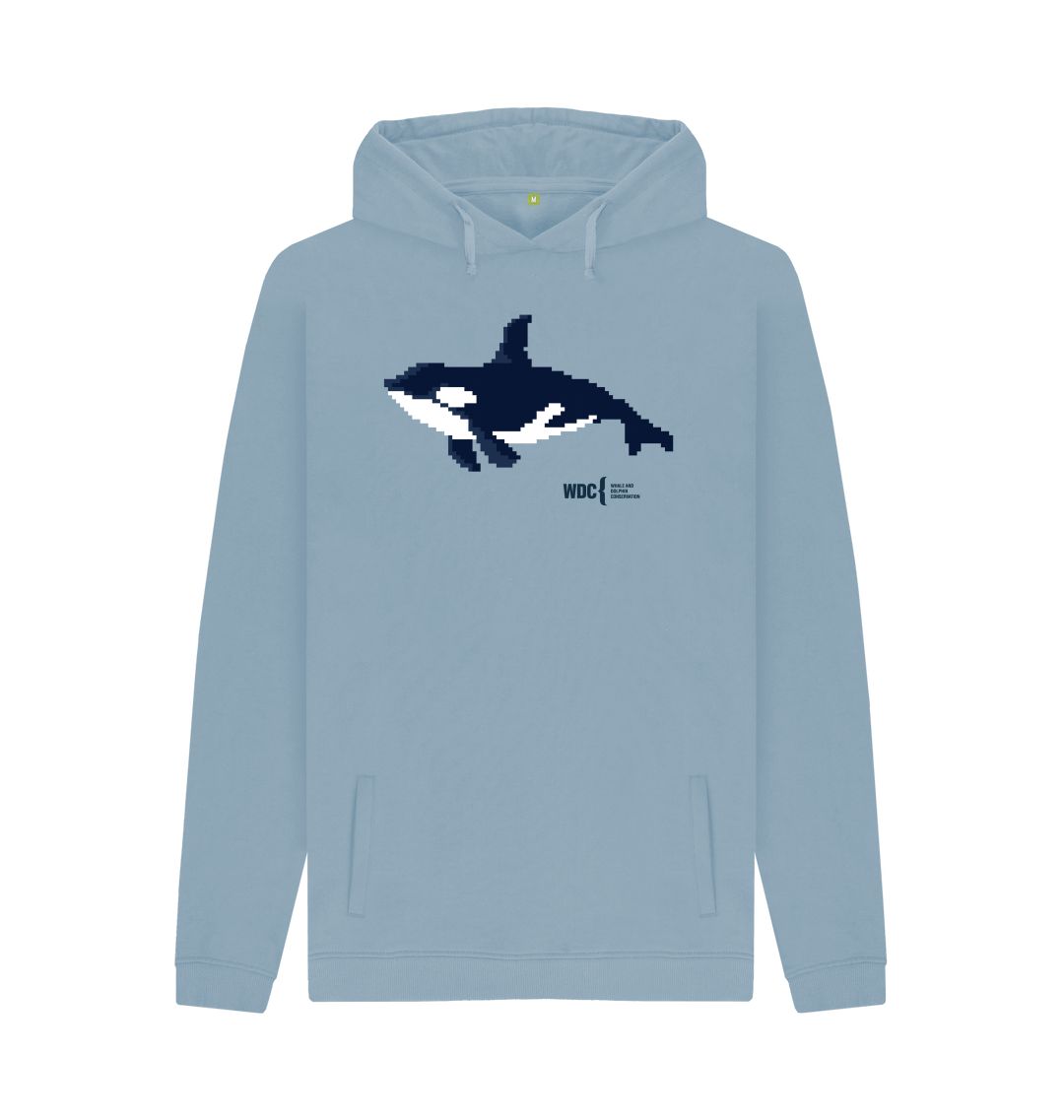 【mahagrid】DOLPHIN HOODIE Pixel Dolphin Hoodie