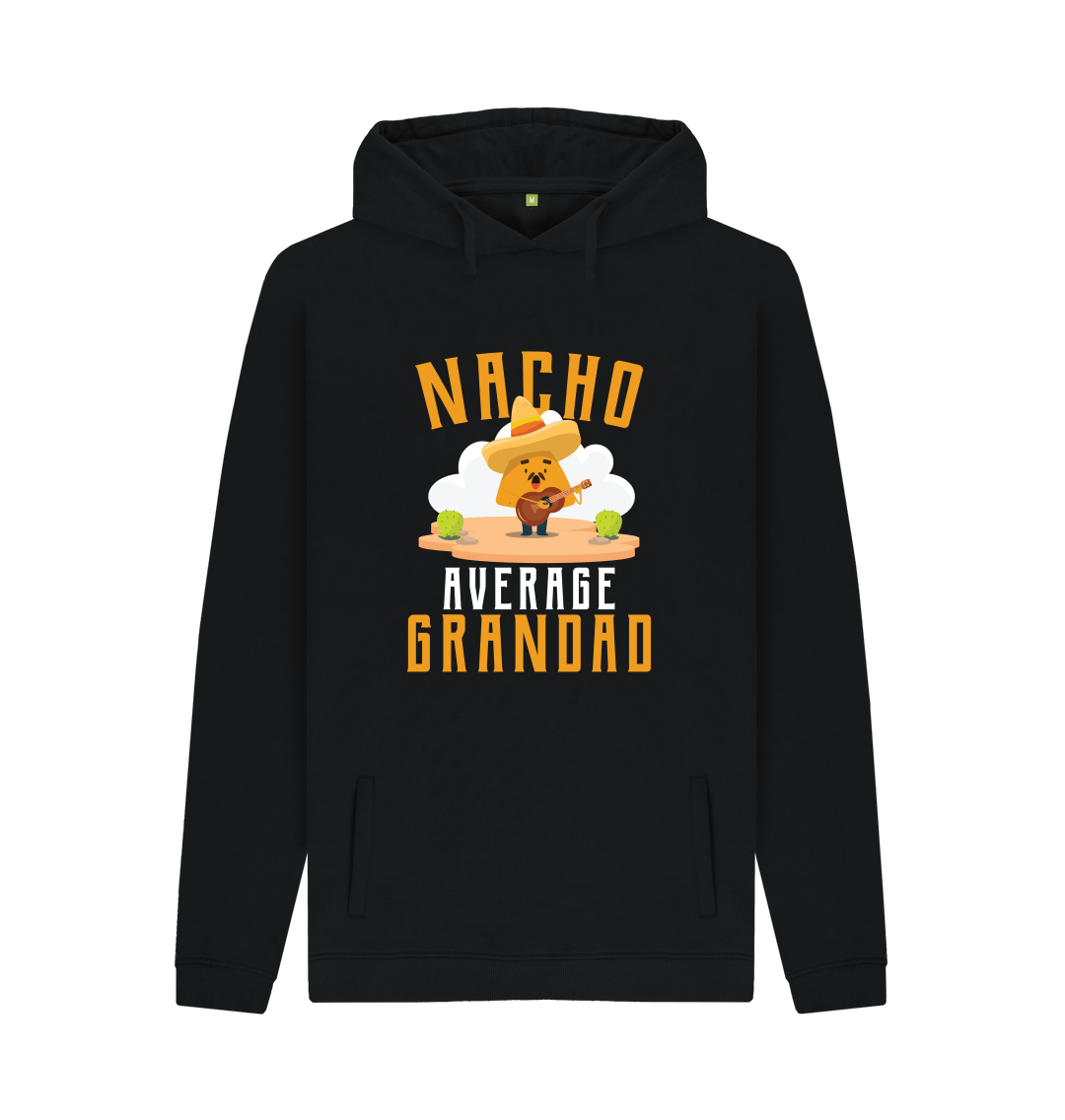 Vprintes "Nacho Average Dad" Hoodie Blanket – Funny Gift For Dad, Wearable Fleece Blanket For Father's Day, Birthday