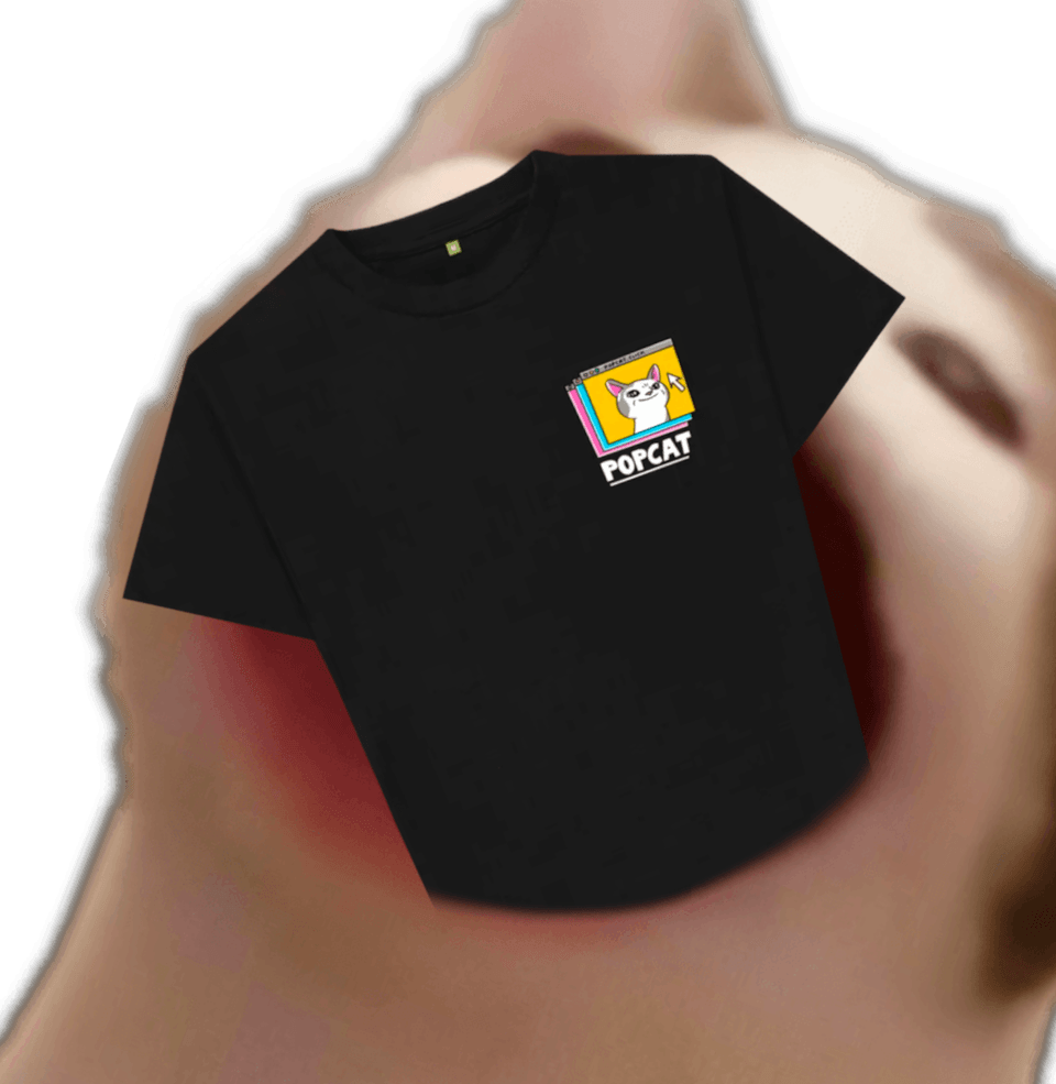 Click For Merch Button POPCAT.CLICK Merch