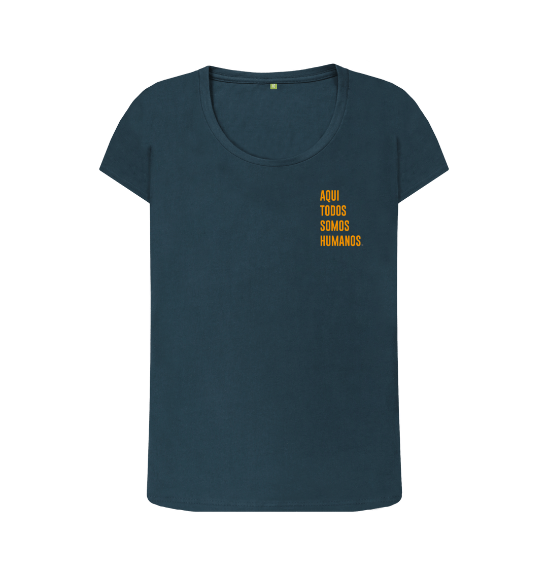 Camiseta naranja mujer hot sale