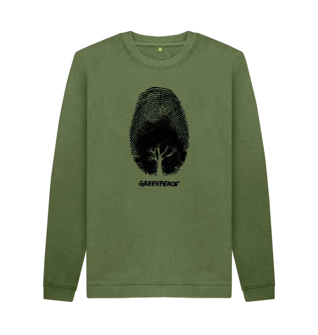 Forest print sweatshirt sale