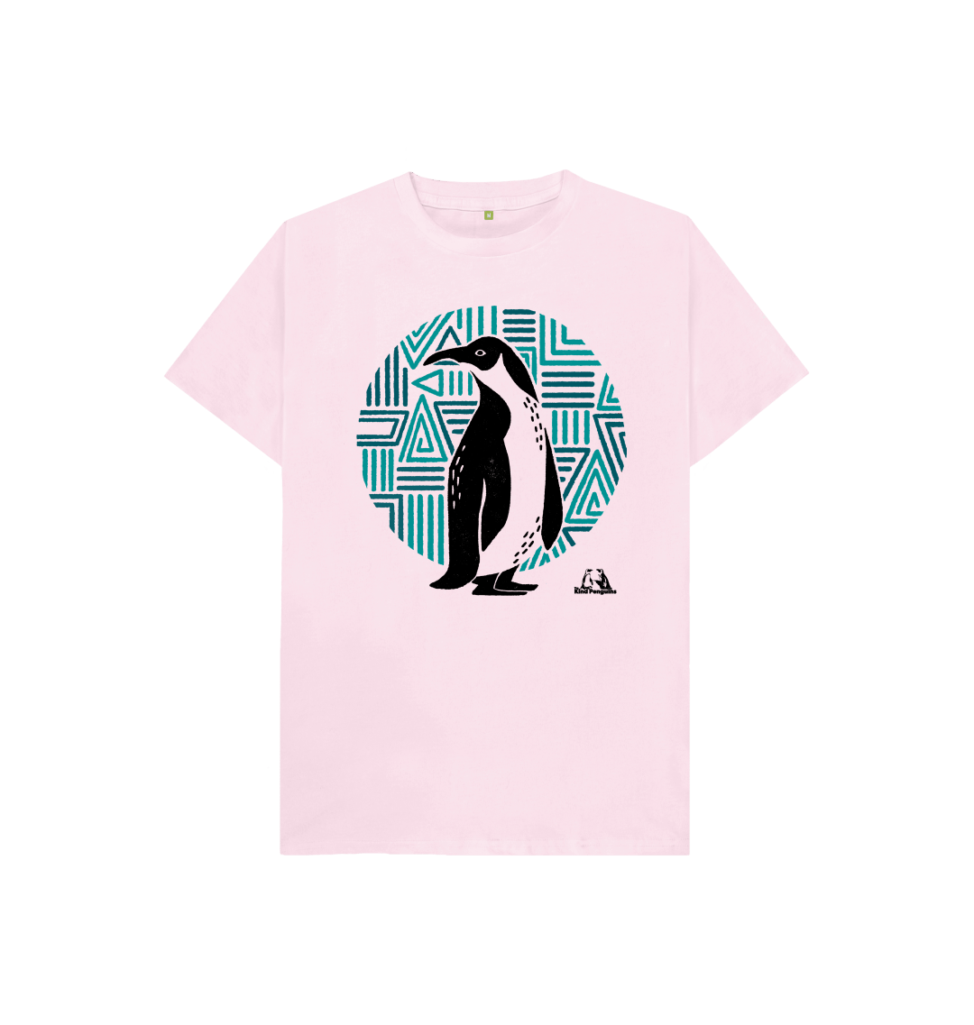Opening Project☆Our White Penguin T Shirt Kids pondering penguin t-shirt