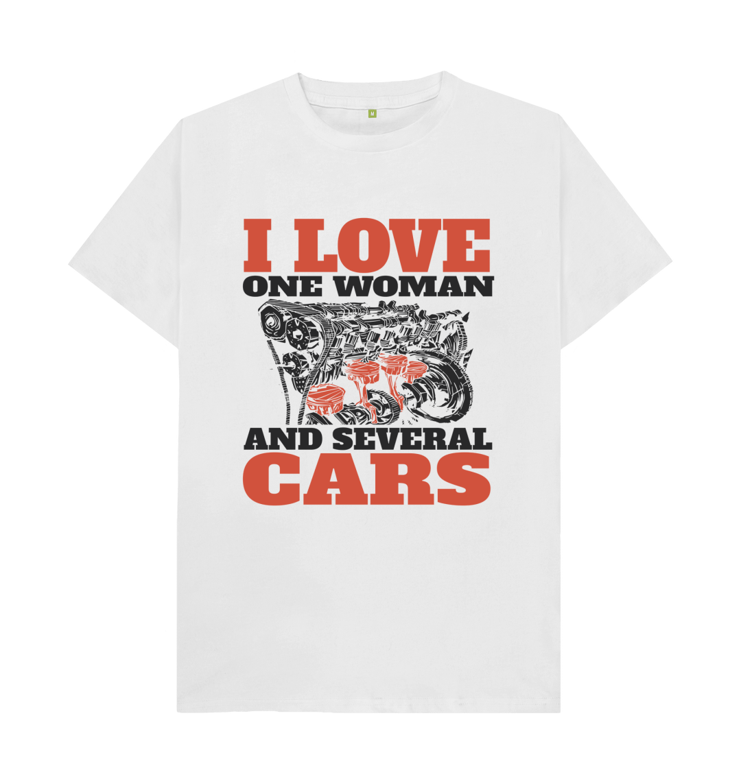 love one woman and several cars