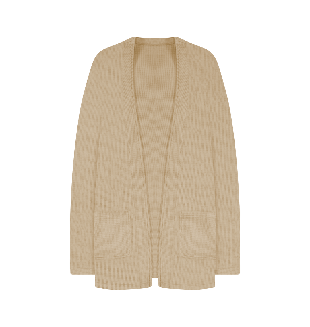 Women's Waffle Knit Cardigan | Rapanui Clothing