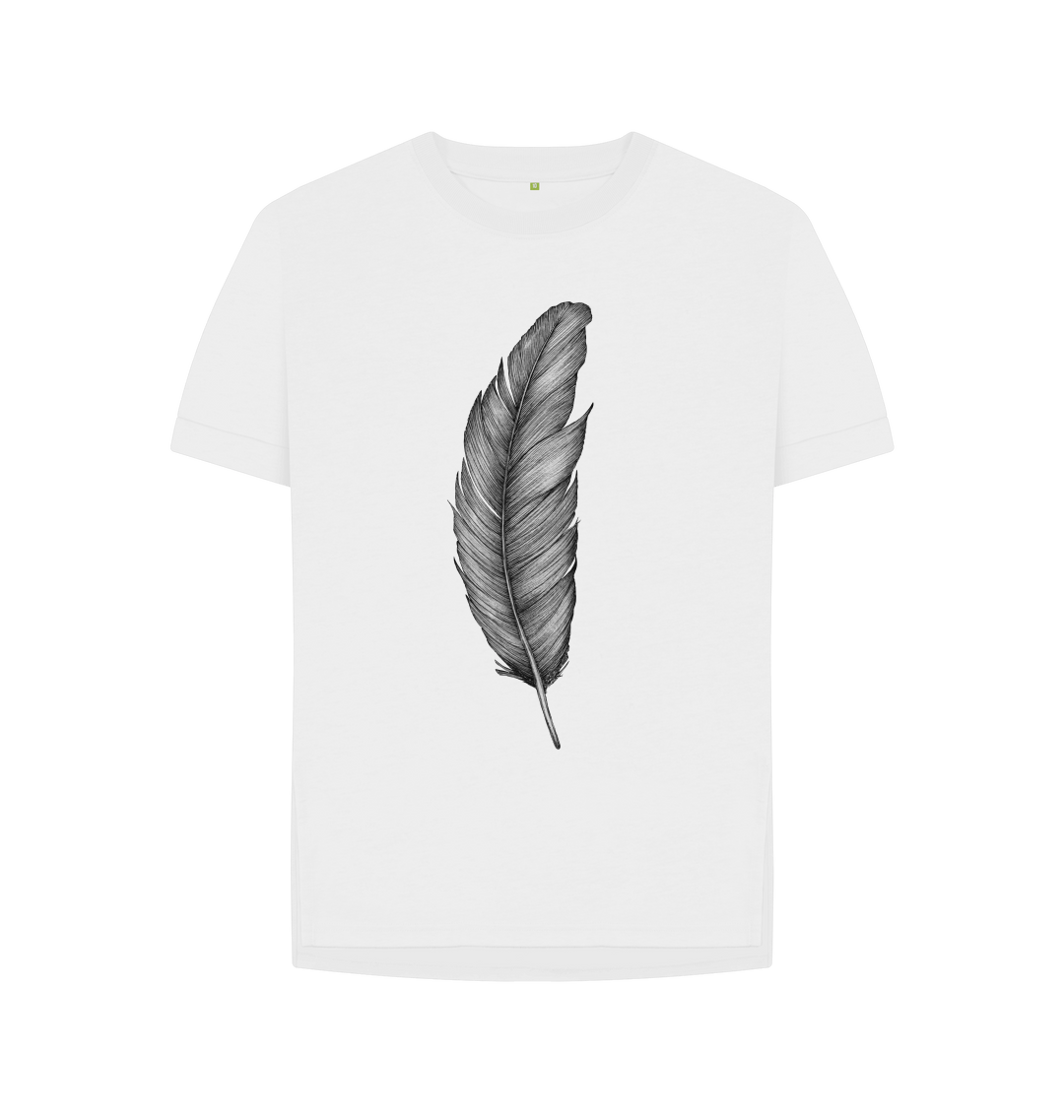 RosaliArt Feather and Birds T-Shirt