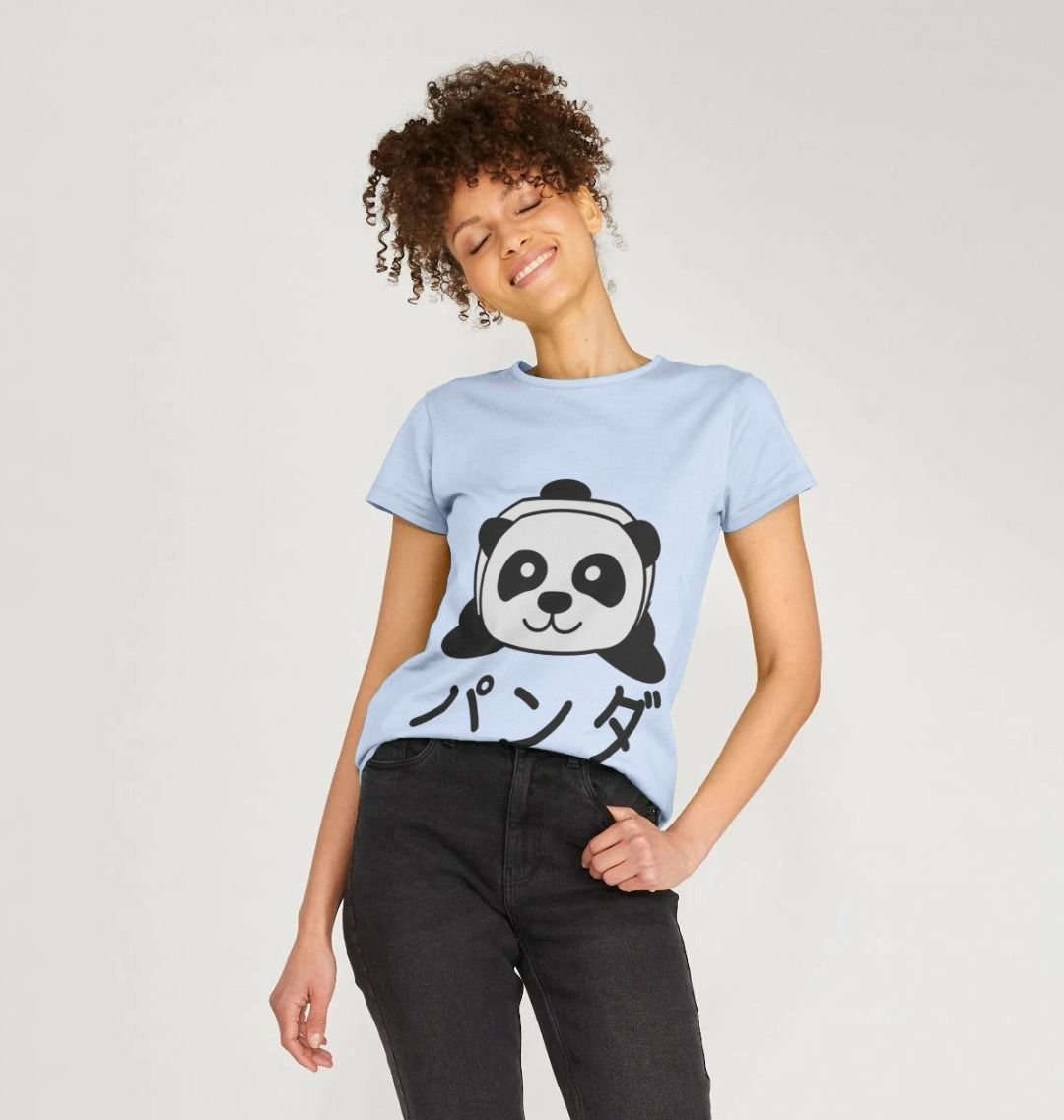 Cute panda t clearance shirt