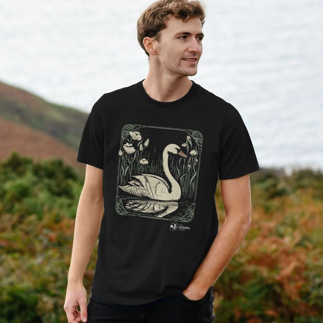 Swan Lake Organic T-Shirt with Frill