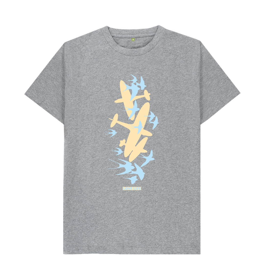 Blue Swallows and Spitfires T-Shirt