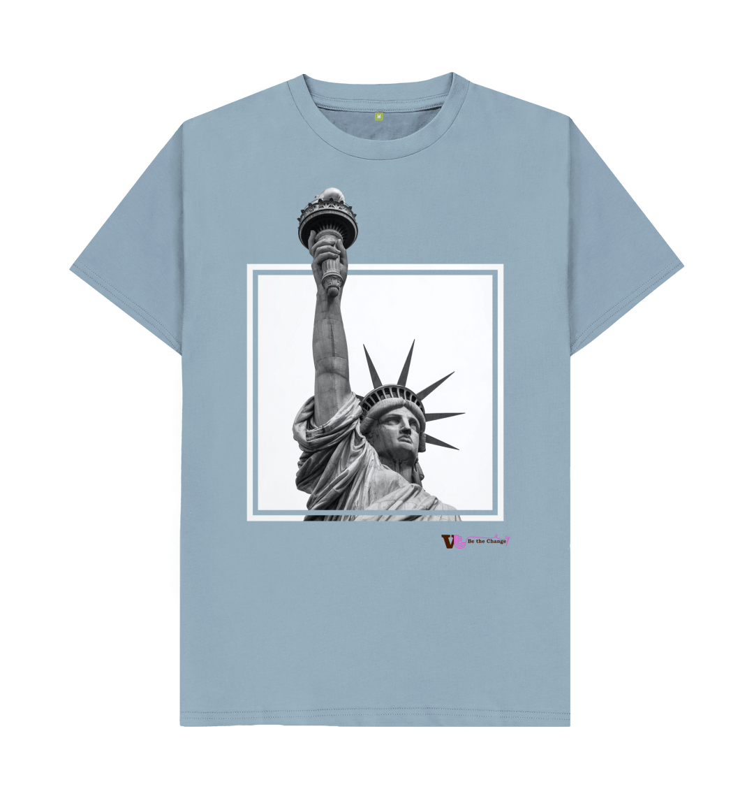 【KOOLOSET】Statue Of Liberty Half Tee KOOLOSET】Statue Of Liberty Half Tee Statue of Liberty