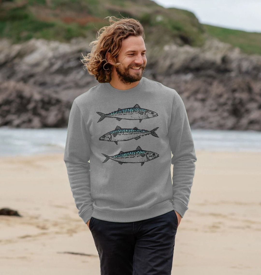 Fish sweatshirt store