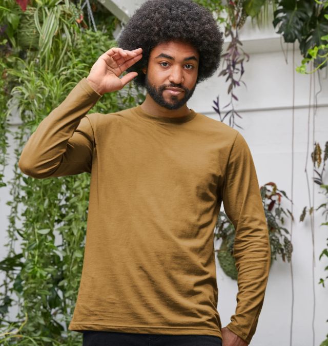 Organic Cotton Long Sleeve T-shirt