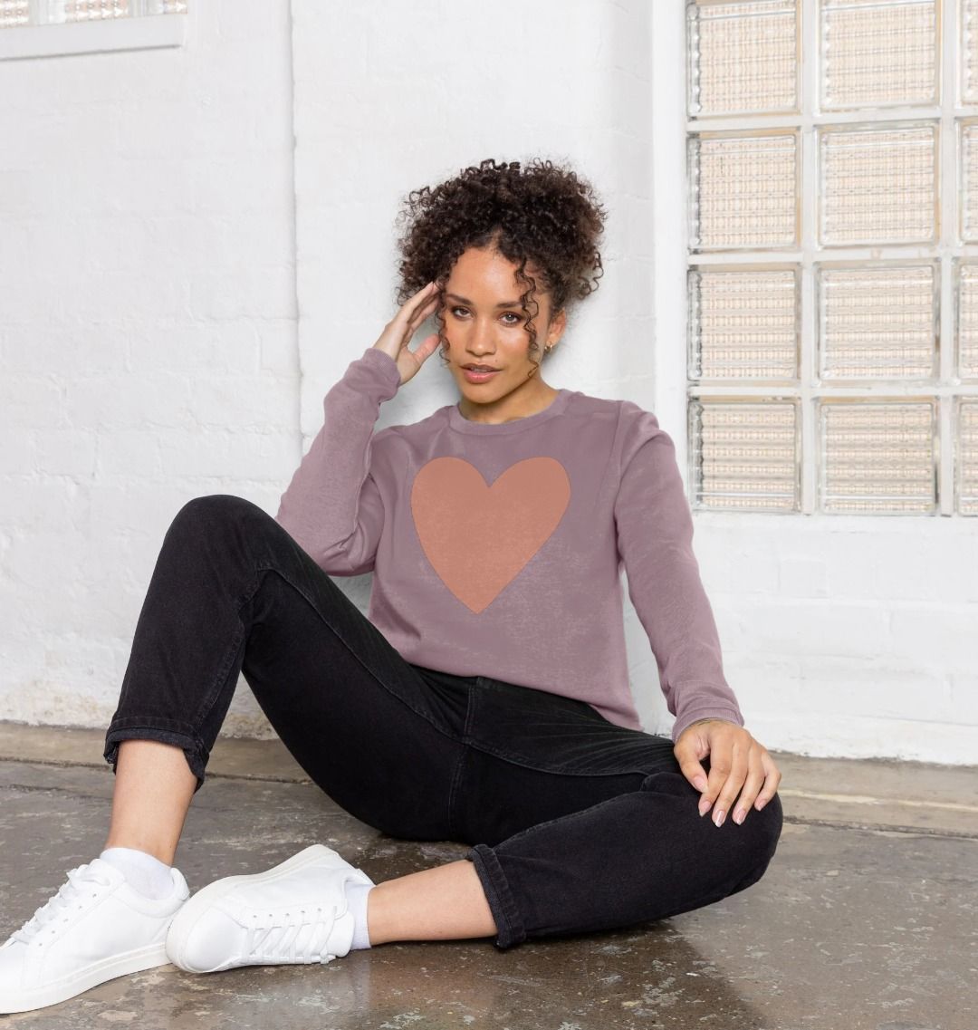 Heart clearance jumper womens