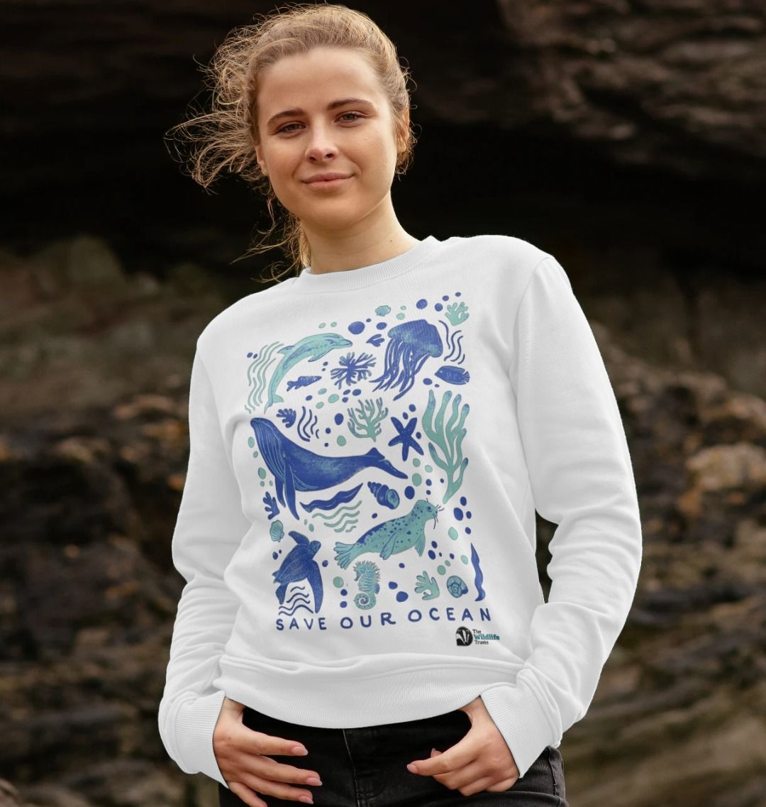 Save Our Ocean Women s Jumper