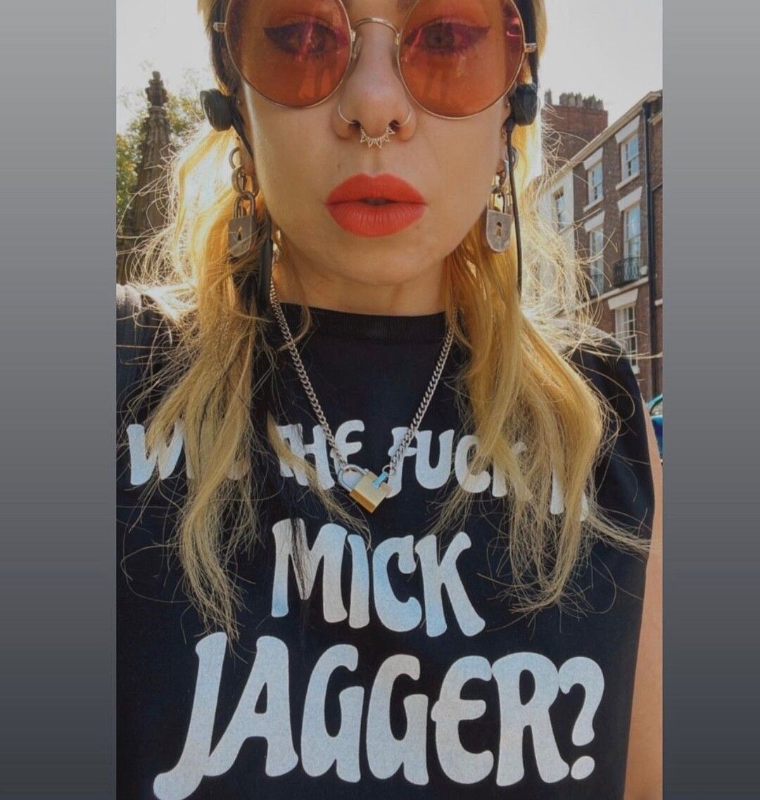 Who the fuck is Mick Jagger T shirt