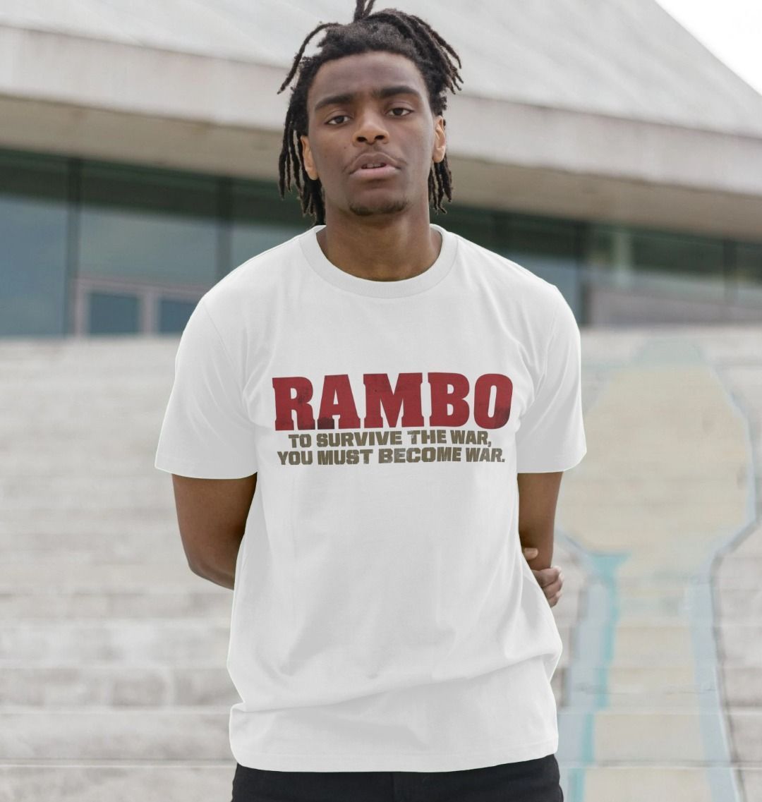 Rambo t shirt best sale