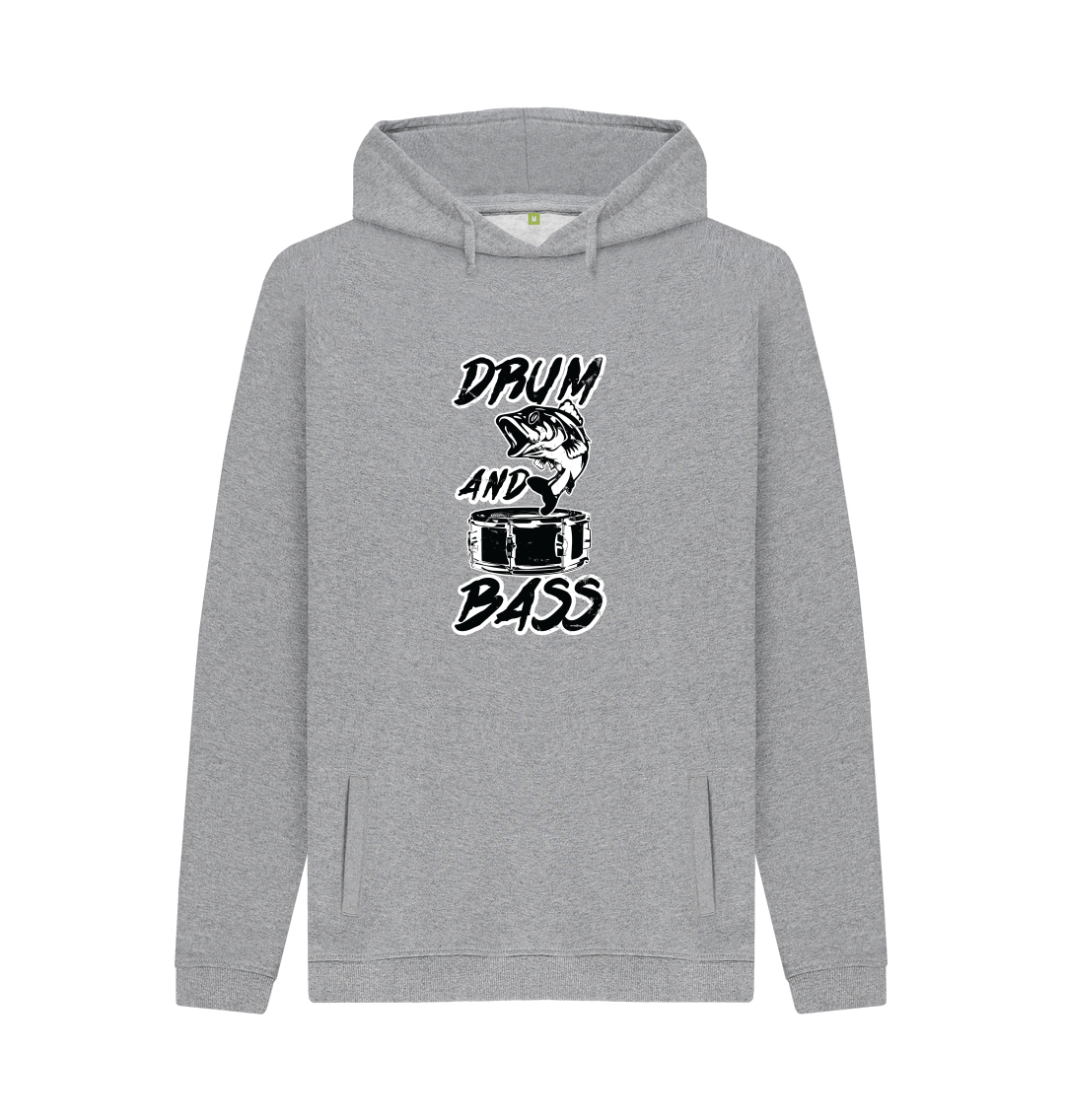 Novelty Music Hoodie Drum And Bass Fish Slogan