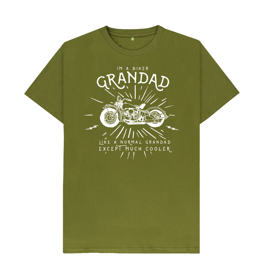 Im Not Always Grumpy Biker Motorcycle Biker Mens Cotton T-Shirt Tee Top