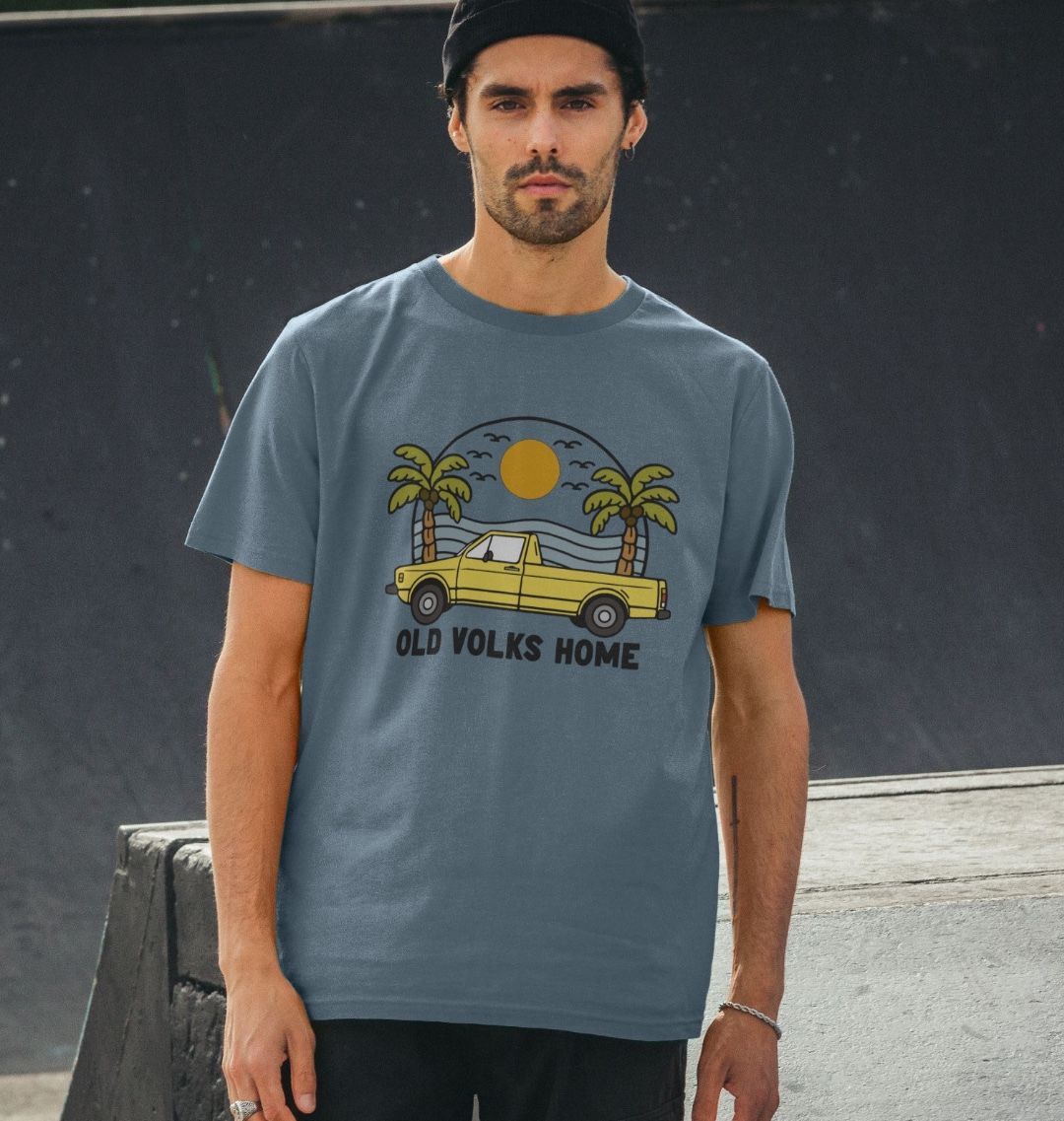Sunbrite Yellow Truck - Men's T-shirt