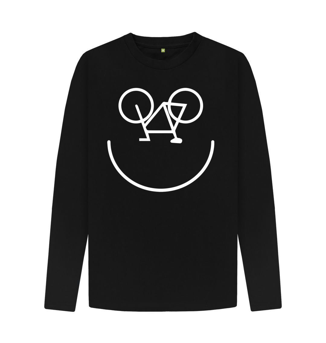 【U LAN】Sound Box Printed Long Sleeve Tee unisex-long-sleeve-tee-black-