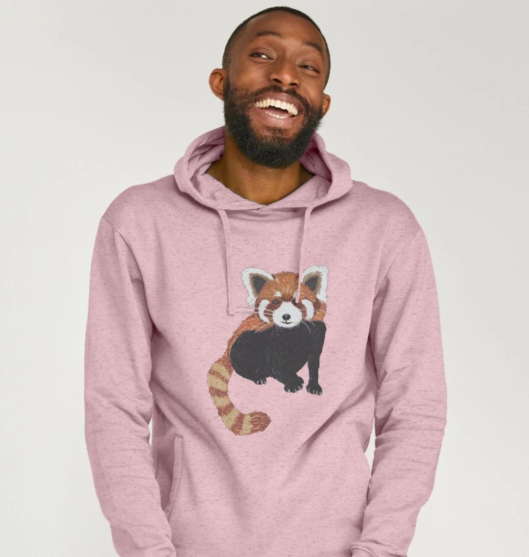 Red panda hoodie sale