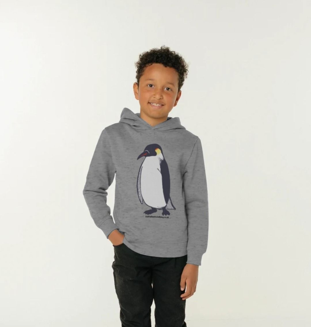 Penguin hoodie kids hot sale