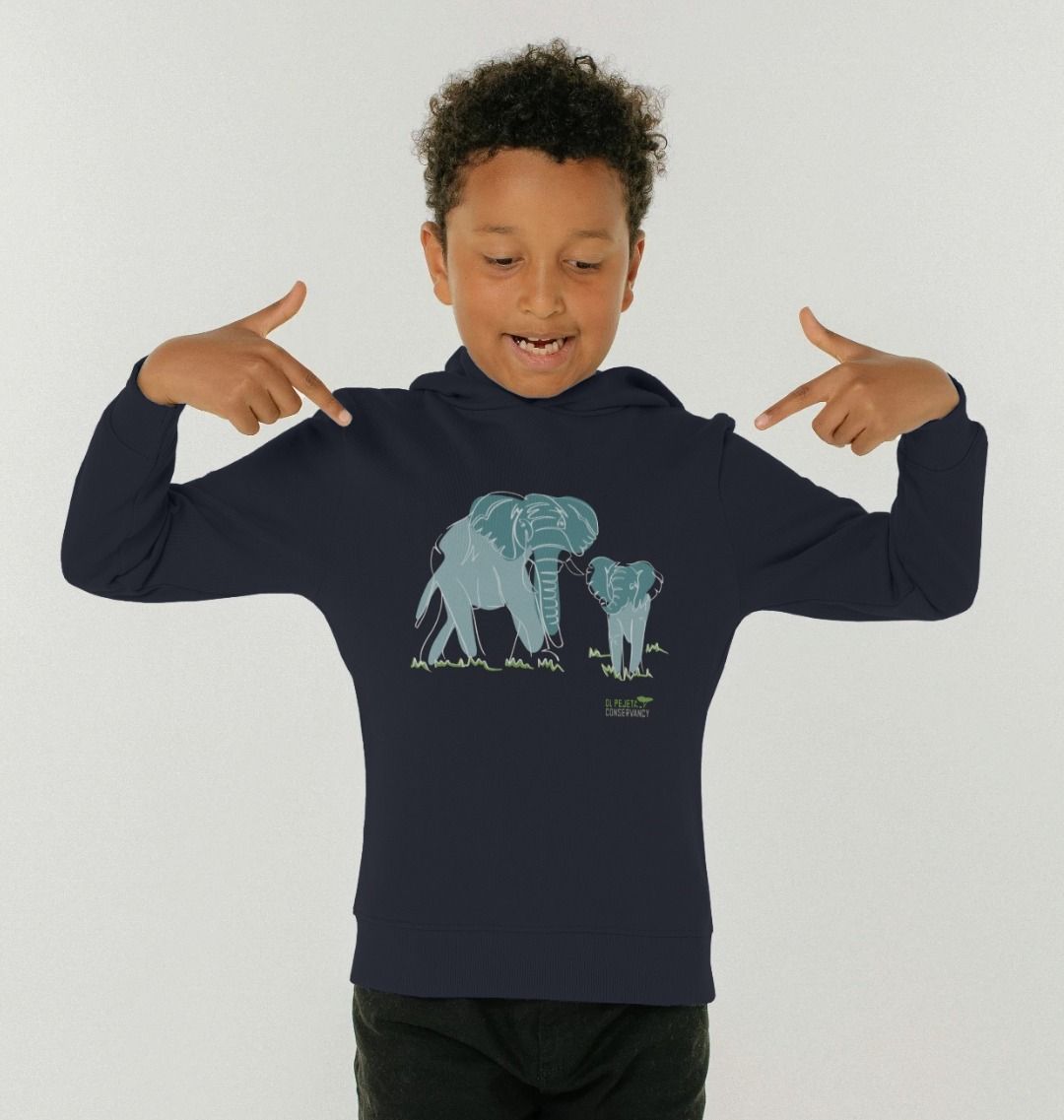 Kid's Elephant Hoodie