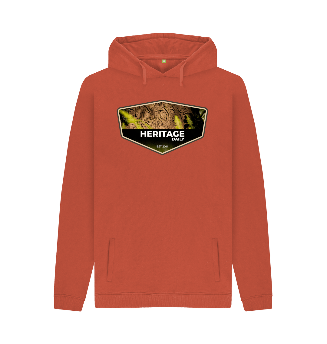 Orange daily best sale paper hoodie