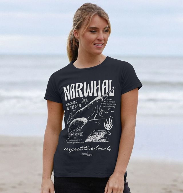 Awesome Narwhal Shirt - Unicorns Of The Sea T-Shirt