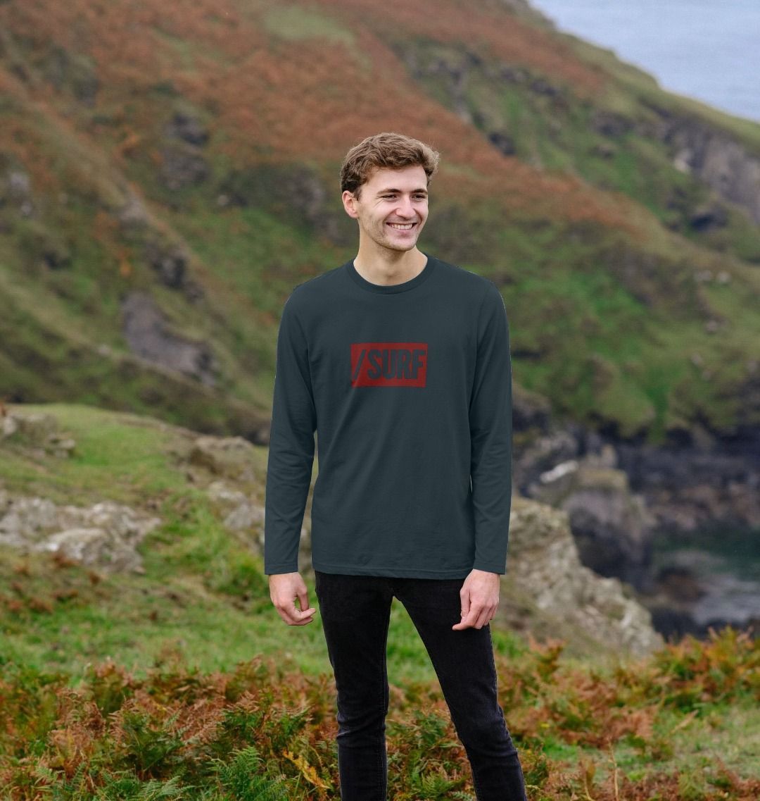 SURF Mens Long Sleeve Surf T Shirt