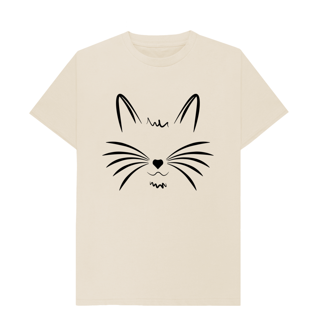 Cat face t clearance shirt