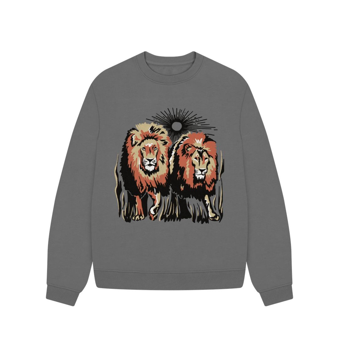 Lion sweatshirt hot sale